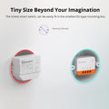 Itead SONOFF ZBMINI-L2 Zigbee DIY Smart Switch Module No Neutral Wire Required 2 Way Control For Smart Home Automation