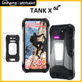 World premiere】Unihertz by 8849 TANK X Rugged Phone 5G Android 15 Built-in 1080P 220 lumen Projection 17600mah Battery 32+512GB