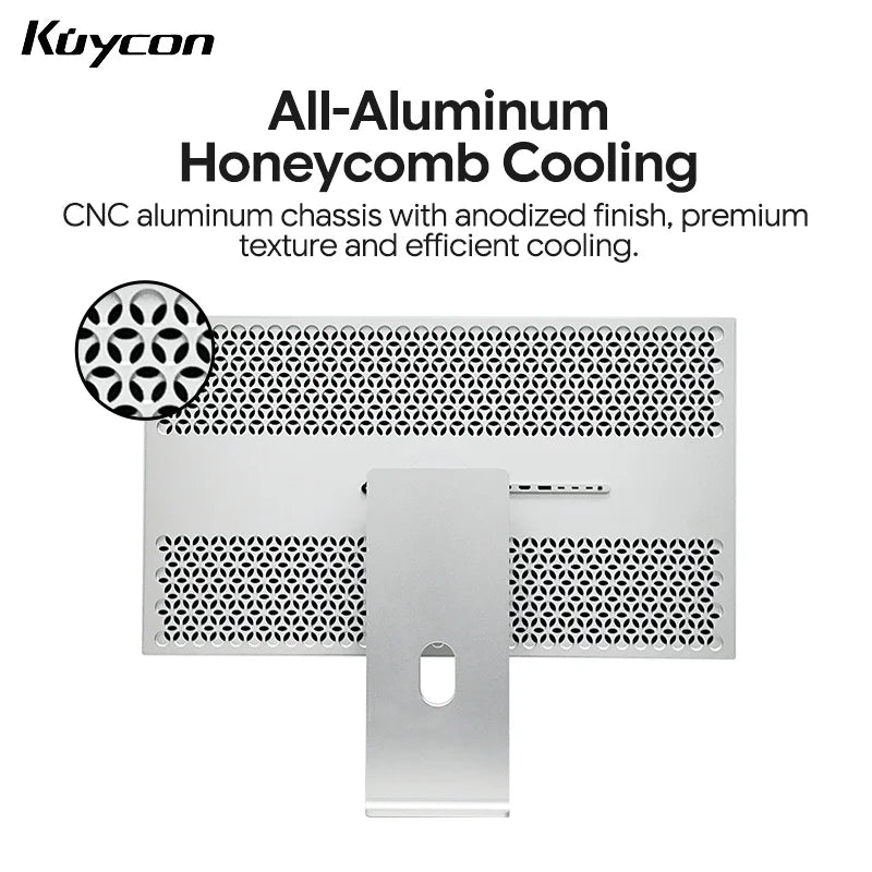 Kuycon G32P 32 Inch Computer Monitor 6K UHD IPS PC Display 500 Nits Contrast Rate 2000:1 Desktop Screen 99%sRGB Aluminum Alloy