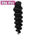 Ocean Wave Crochet Braids Miracle Knots Crochet Human Hair Pre-Separated Invisible Knotless Loose Deep Wave Feather Crochet Human Hair Bundles For Black Women Ocean Wave Humain Crochet Hair 16 To 26 Inch 60g/pcs 240g For A He