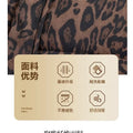 Leopard Women's Autumn Winter Sleeveless Parkas Jacket 2025 Woman Mandarin Collar Cotton Padded Vest Korean Style Waistcoat