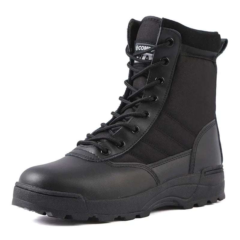 Tactical Military Boots Men Boots Special Force Desert Combat Army Boot Outdoor Hiking Boot Ankle Shoes Men Boots Safty Shoes