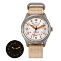 BERNY Titanium Automatic Men's Field Watches Date Sapphire Super Luminous Sports Easy Read Outdoor 10ATM Mechanical Watch
