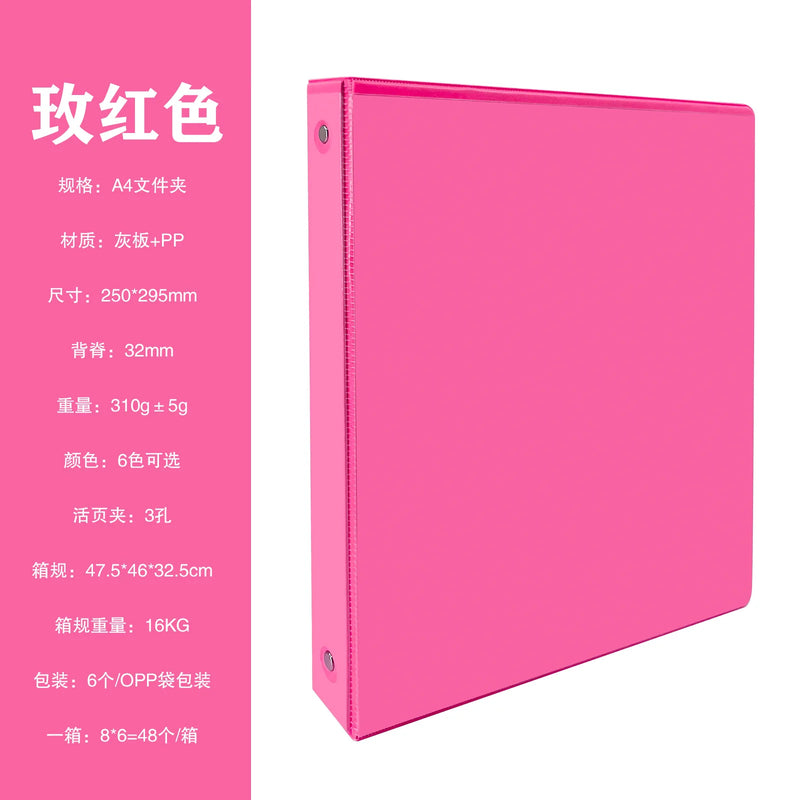 1-inch 3 Ring Binder with 2 Interior Pockets, for A4 Letter Size 8.5'' x 11''Paper,Versatile Binders for Office, Home and School