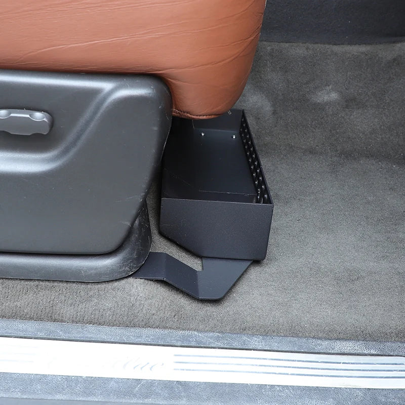 For Cadillac Escalade 2007-2014 Accessories Stowing Tidying Car Front under-seat Storage Basket Organizer