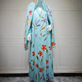 Eid Scarf Abaya Women Elegant Muslim Jalabiya Long | SAMAG