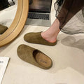 2026 New Women Lazy Slipper Slip On Mule Closed Toe Thick Sole Ultra Soft Dopamine Japanese Dorm Outdoor