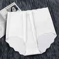 3Pcs/Lot High Waist Panties Women Ice Silk Seamless Underwear Invisible Hip Lift Briefs Girls Underpants Female Sexy Lingeries