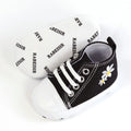 Trendy Cute Embroidered Daisy Sneakers For Baby Girls, Lightweight Non Slip Shoes For Indoor Outdoor Walking, All Seasons