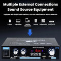 AK35 800W Home Power Amplifiers 2 Channel Bluetooth 5.0 Surround Sound FM USB Remote Control Mini HIFI Digital Amplifier Stereo