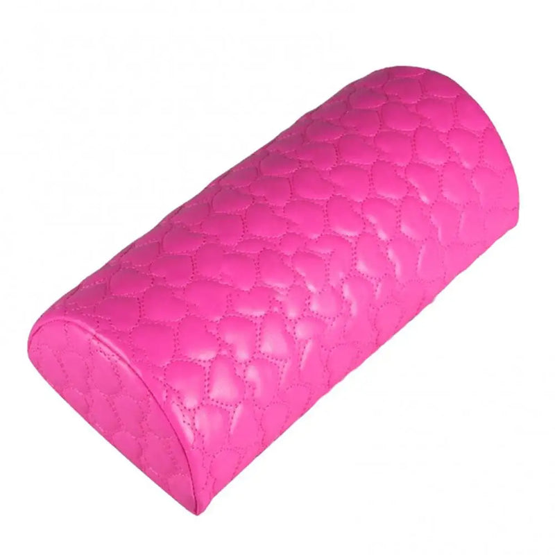 Red Faux Leather Nail Art Pillow Hand Holder Cushion Arm Rest Support Manicure Nail Art Tool