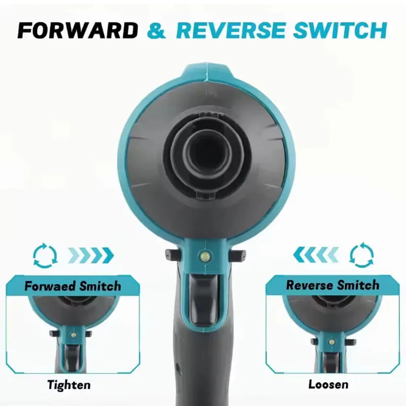 Makita DAS180Z 18V Li - ion LXT Cordless Air Blower Brushless Rechargeable Battery - Powered Dust for - View 3 | SAMAG