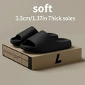 Women's Slippers EVA Soft Thick Soled Summer Fashion Slippers & Men's Yeezys Slides Beach Sandals