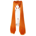 Osana Najimi's Orange Double Tigers With Long Ponytail In 'Sick Beauty Simulator' High Heat Resistant Synthetic Wigs