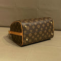 Luxury Brand Vintage Fashion Handbag Women Boston Bag with High Texture Casual and Versatile Diagonal Cross Shoulder Pillow Bag