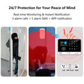 FUERS Tuya Smart  WIFI GSM G03 DIY Alarm System Smart Home Security Alarm System Ant-theft 433Mhz Burgla With Door Motion Sensor