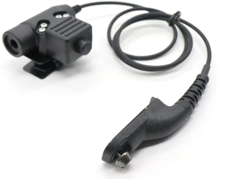 U94 PTT Military Adapter for Motorola, Earpiece, APX-6000, DP-3601, DGP-6150, Z113