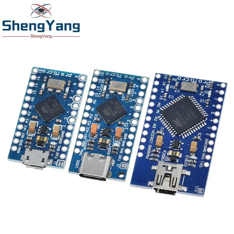 TZT MICRO/MINI/TYPE-C USB ATMEGA32U4 Module 5V 16MHz Board For Arduino ATMEGA32U4-AU/MU Controller Pro-Micro Replace Pro Mini