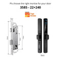 Smart Lock with Camera Door Viewer Waterproof IP66 Tuya WiFi Fingerprint Password Sliding RFID Card Sliding Electronic Door Lock