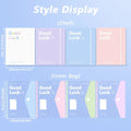 INS Style Loose Leaf A4 File Folder Transparent Detachable Data Book Students Stationery Office Storage Booklet School Office