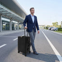 Top Opening Rolling Travel Suitcases, with Spinner Wheels & TSA Lock (Back), PC Hard Shell Suitcase, Large Expandable Checked Luggage
