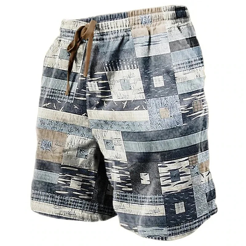 Ethnic Totem 3D Printed Men's Beach Pants Summer | SAMAG