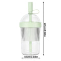 Coffee Cups With Lids Reusable 17oz Drink Mug With Lids Cold Drink Tumbler For Women Men Travelers Students Home Office Gym