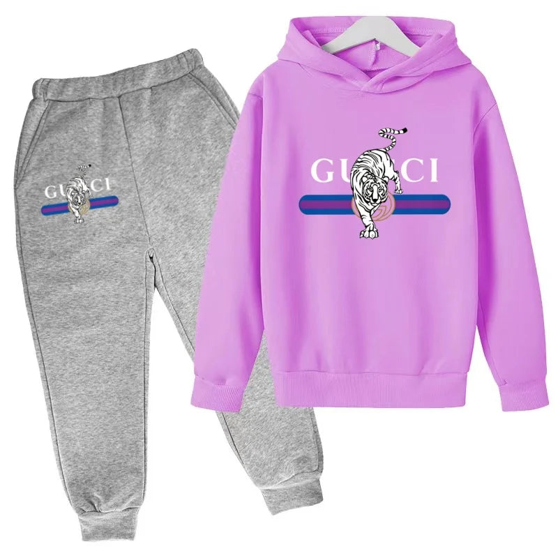 Children New Tiger Print Hoodie Clothes Autumn Winter | SAMAG