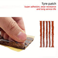 New Car Tire Repair Tool Kit Studding Tool Auto Bike Puncture Plug Garage Needle Nose Pliers Vacuum Film Nail EVA Storage Case