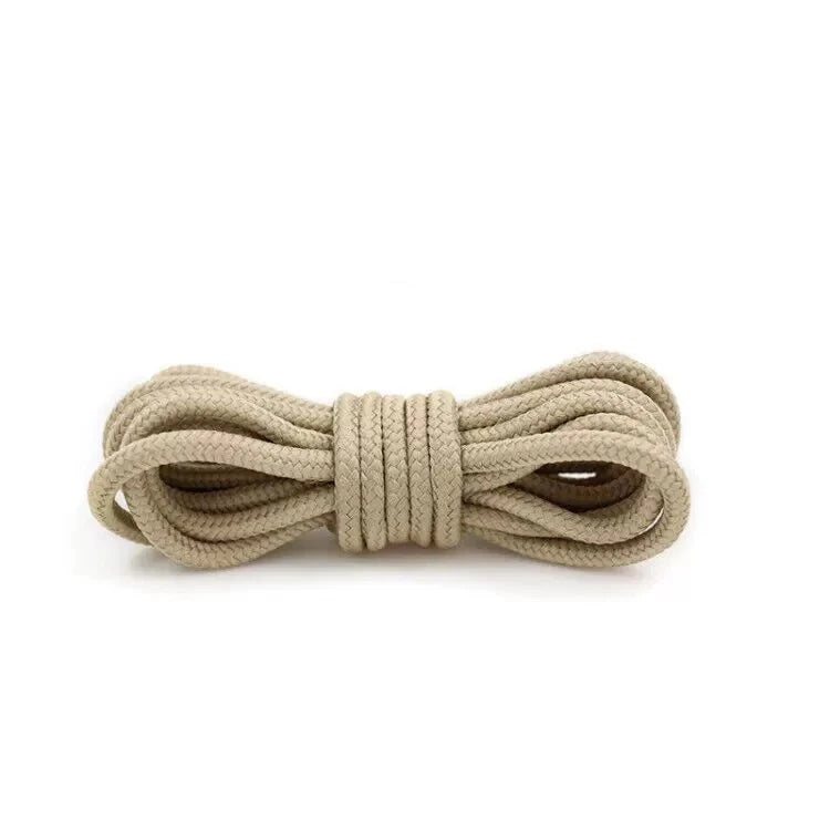 1Pair Round Shoelaces Quality Durable Solid Rope Laces for Shoes Boots Sneakers Shoelace 70/90/120/150cm Strings