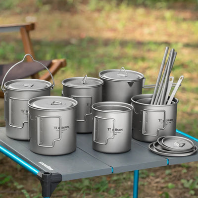 Tiartisan Outdoor Titanium Lightweight Portable Tea | SAMAG