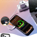 NEWDERY 9300mAh Battery Case for iPhone 17 Pro Max 17Pro 17 Air Wireless Charging Case Battery Pack Portable Power Bank Cover