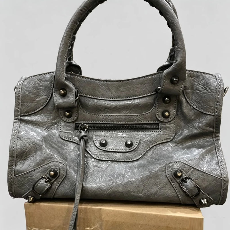 Handbags For Women 2026 New High Capacity Shoulder Bags Motorcycle Lady Travel Bag Luxury Brand Hobos Bags Cross-body Handbags