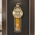 European Industrial Wall Clock Modern Living Room Office Art Wall Clock Luxury Pendulum Reloj De Pared Para Sala Home Decor