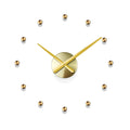 Spain Large Wall Clock Modern Design Metal Luxury Wall Watches Clocks DIY Home Decor Silent Living Room Orologi Da Parete Gift