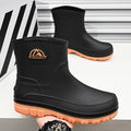 Anti-Slip Rain Boots for Men, New Short-Tube Waterproof Fishing Rain Boots, Water Shoes