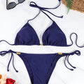 Sexy Triangle Bikini Sets Micro Thongs Swimsuit Women | SAMAG