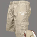 American Flag Printed Cargo Shorts Independence Day Eagle | SAMAG