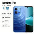 2026 new Redmi 15C Global Edition Redmi 15C 5G 8+256GB Smartphone: Ultra-slim 6000mAh smartphone with long battery life