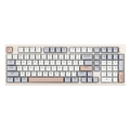 EPOMAKER Galaxy100 QMK/VIA 1800 ANSI Layout Aluminum Gasket Wired/BT5.0/2.4Ghz Mechanical Gaming Keyboard with 8000mAh Battery