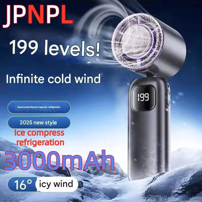 JPNPL 3000mah Electric Fan Portable Turbo Rechargeable | SAMAG