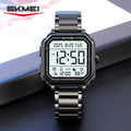 2559 Sport EL Light Casual Watch for Man Chronograph Countdown Stopwatch Digital Wristwatch 2Time Fashion - Visuel 3 | SAMAG