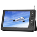 5-14" Portable Digital Mini TV: Rechargeable Pocket TV with DVB-T Battery, FM Radio, PVR & USB Input for Travel Outdoor Home Use
