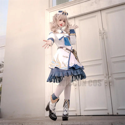 Genshin Impact Project Barbara Cosplay Boots Shoes Wig | SAMAG