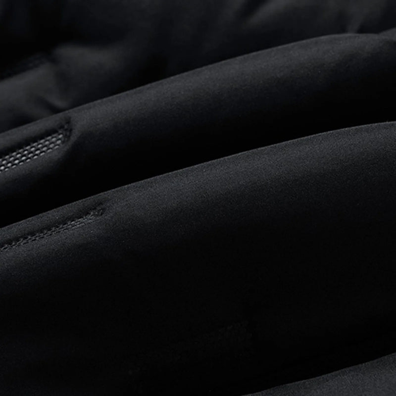 Men Autumn Winter Thickened Waistcoat Hooded Sleeveless Zipper Placket Vest Coat Down Vest Outwear Men's Iinsulated Vest