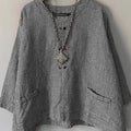 Casual Loose Women Blouse ZANZEA Summer Round Neck Shirt | SAMAG