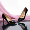 Women's Classic High Heels Simple Upper and Metal Buckle Decoration Simple Fashion Styling