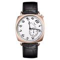 New Specht & Söhne 1921 Men's Automatic Mechanical Watch Vintage Watch Sapphire Genuine Leather Stainless Steel 50M Waterproof