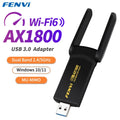 Fenvi WiFi 6 AX1800 USB 3.0 Adapter Dual Band 2.4G/5Ghz Receiver Dongle Network Card Antenna Wireless For PC Laptop | SAMAG