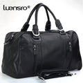 100% Genuine Leather Travel Boston Bag for Men Designer Luggage Bags Duffee Bag Leather Shoulder Messenger Handbags Weekend Bags